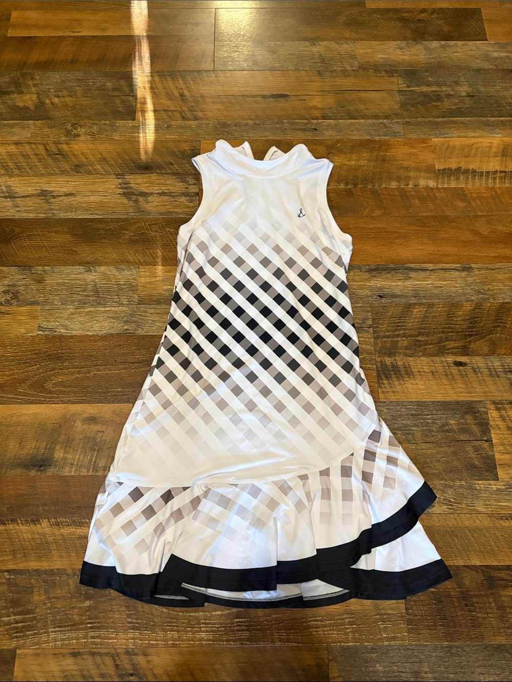 Acegolfs Hyper-prep Ruffle sleeveless golf dress